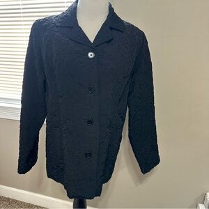 Black Quilted Women's Jacket Mountain Lake size large‎ petite